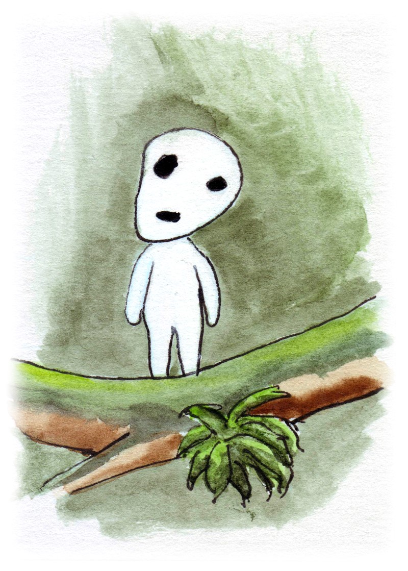 Kodama Sketch Card 01