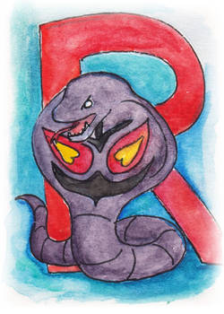 Arbok Sketch Card