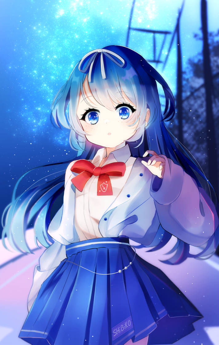 Kawaii blue anime eyes by iiKawaii-Kookie on DeviantArt