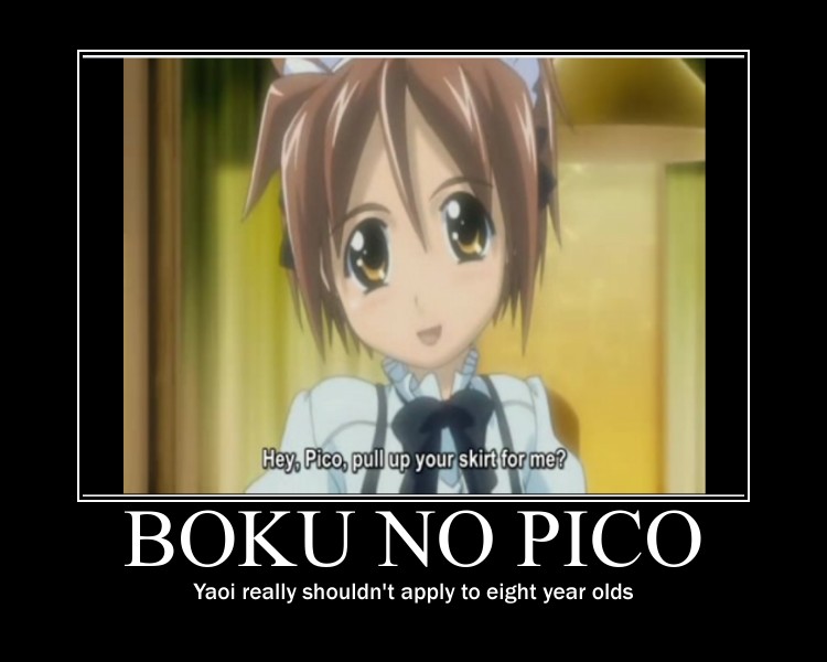 De-Motivational Poster: Boku No Pico