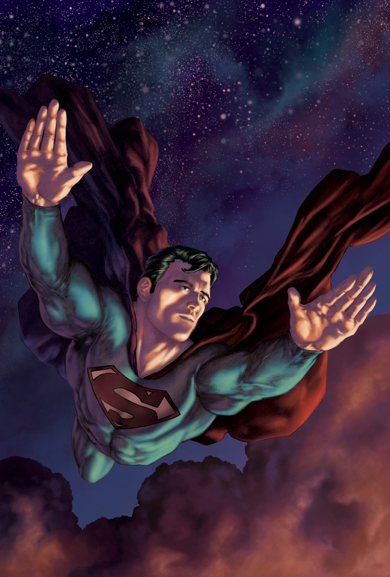 Superman Colored