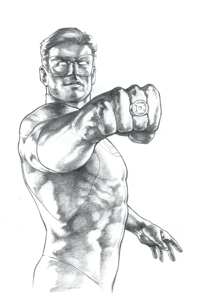 Green Lantern Pencils