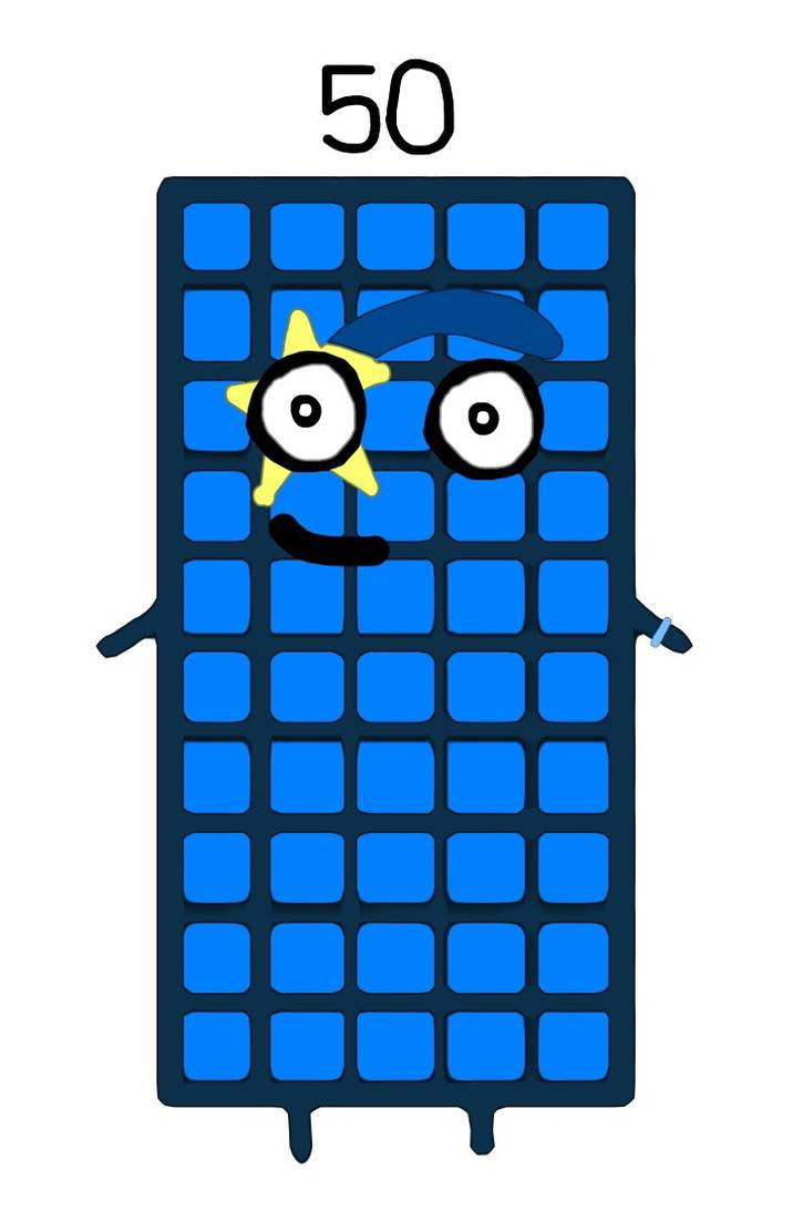 Numberblock 50 Algodoo by Elias234 on DeviantArt