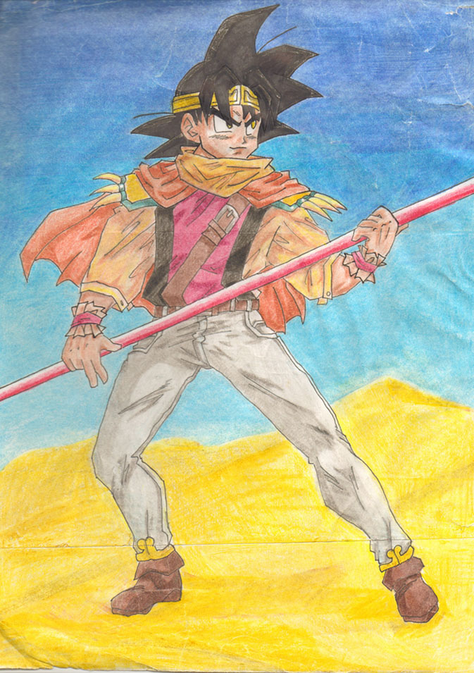 Saiyuki DBZ crossover Son Goku