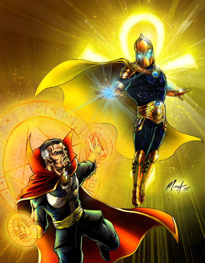 Dr Fate Vs Dr Strange By Sweatymonkeys On DeviantArt dr-fate-vs-dr-strange-by-sweatymonkeys-on-deviantart