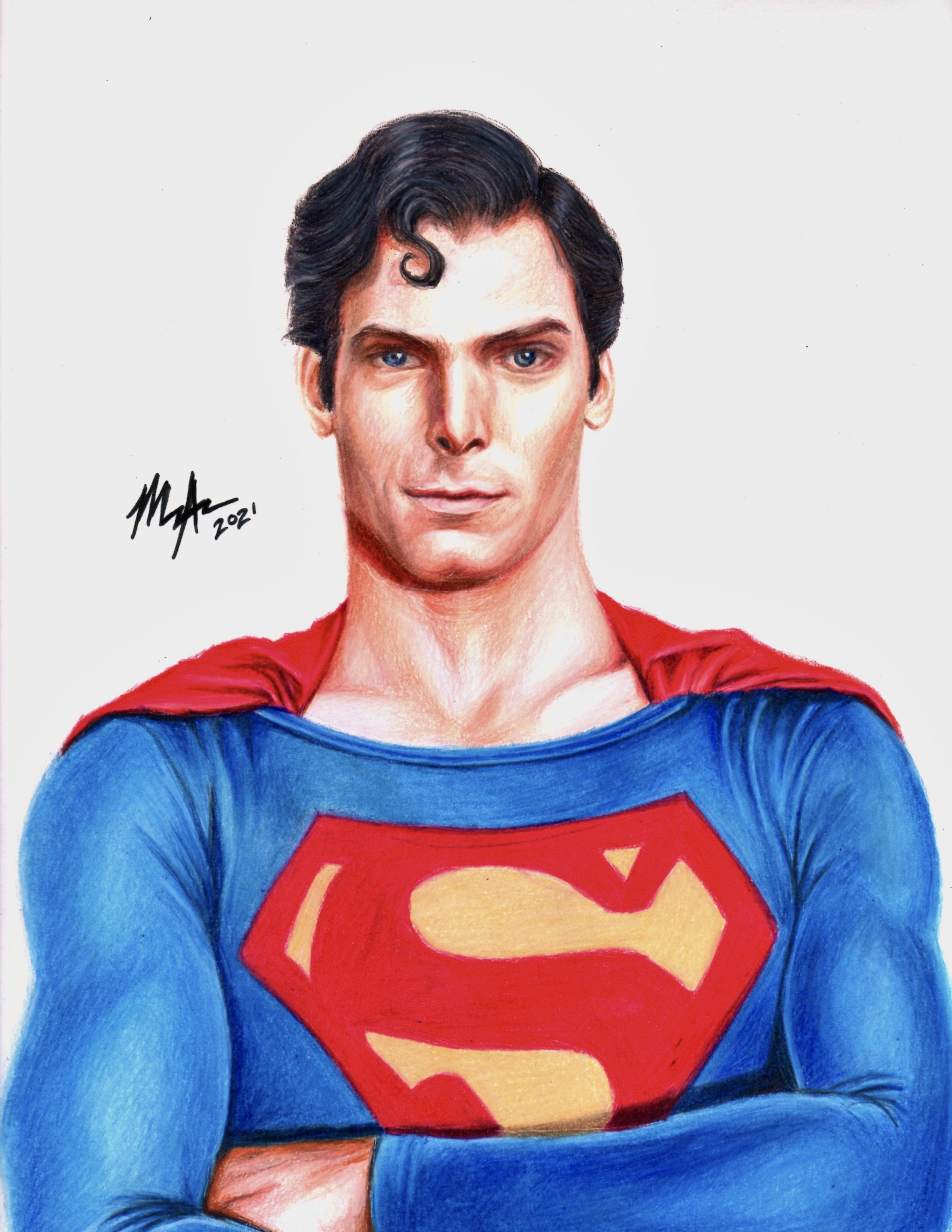 Christopher Reeve Superman by sweatymonkeys on DeviantArt