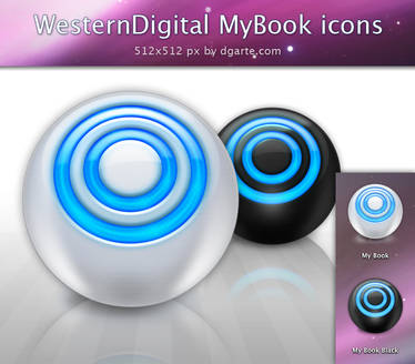 MyBook HDs icons