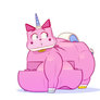 Fat Princess Unikitty
