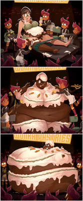 Carrot Cake transformation comic