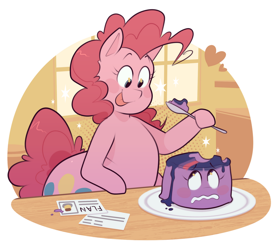 Twilight Pudding And Pinkie Pie by secretgoombaman12345 on DeviantArt