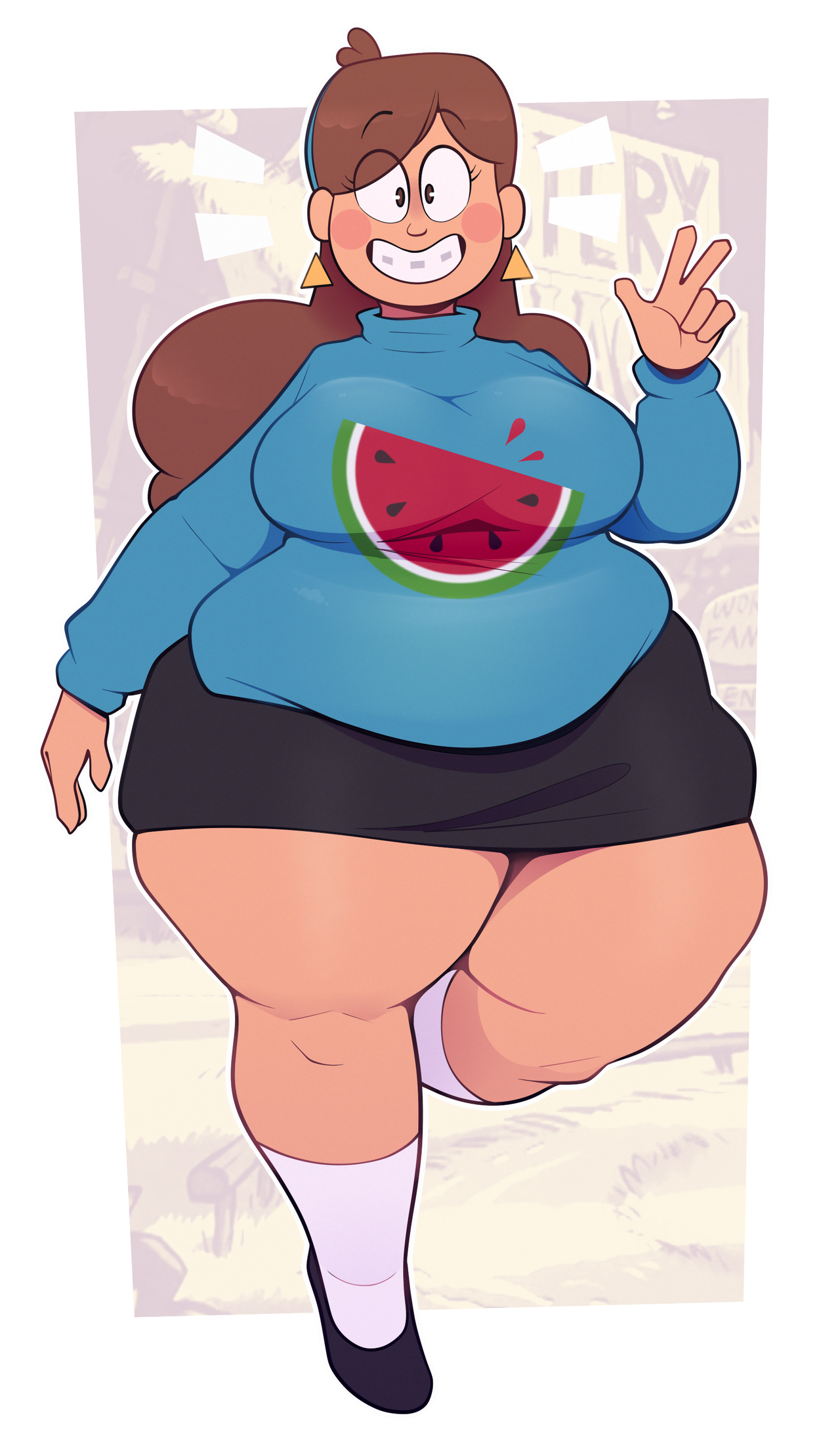 Thicc adult Mabel