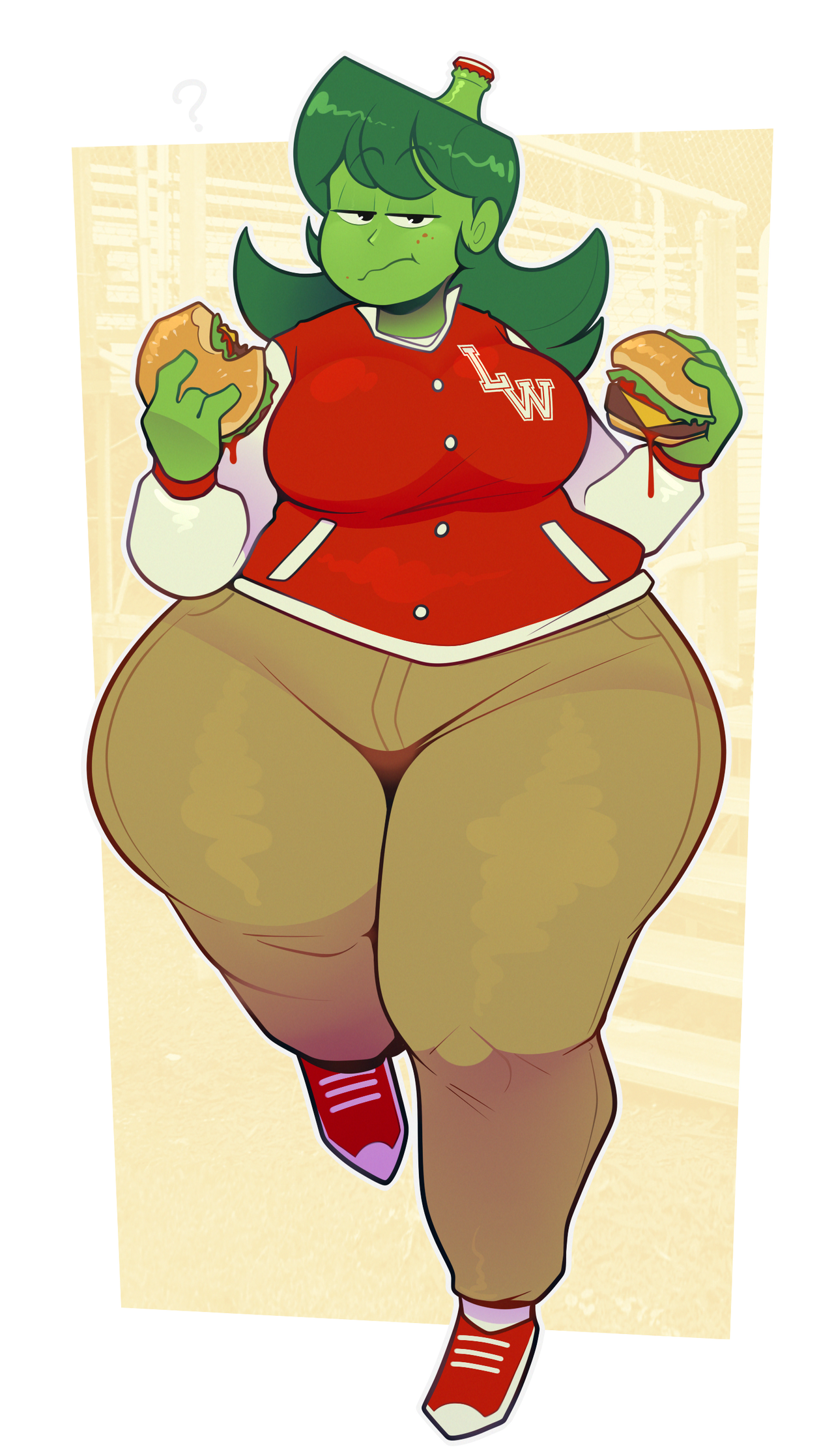Soda and burgers