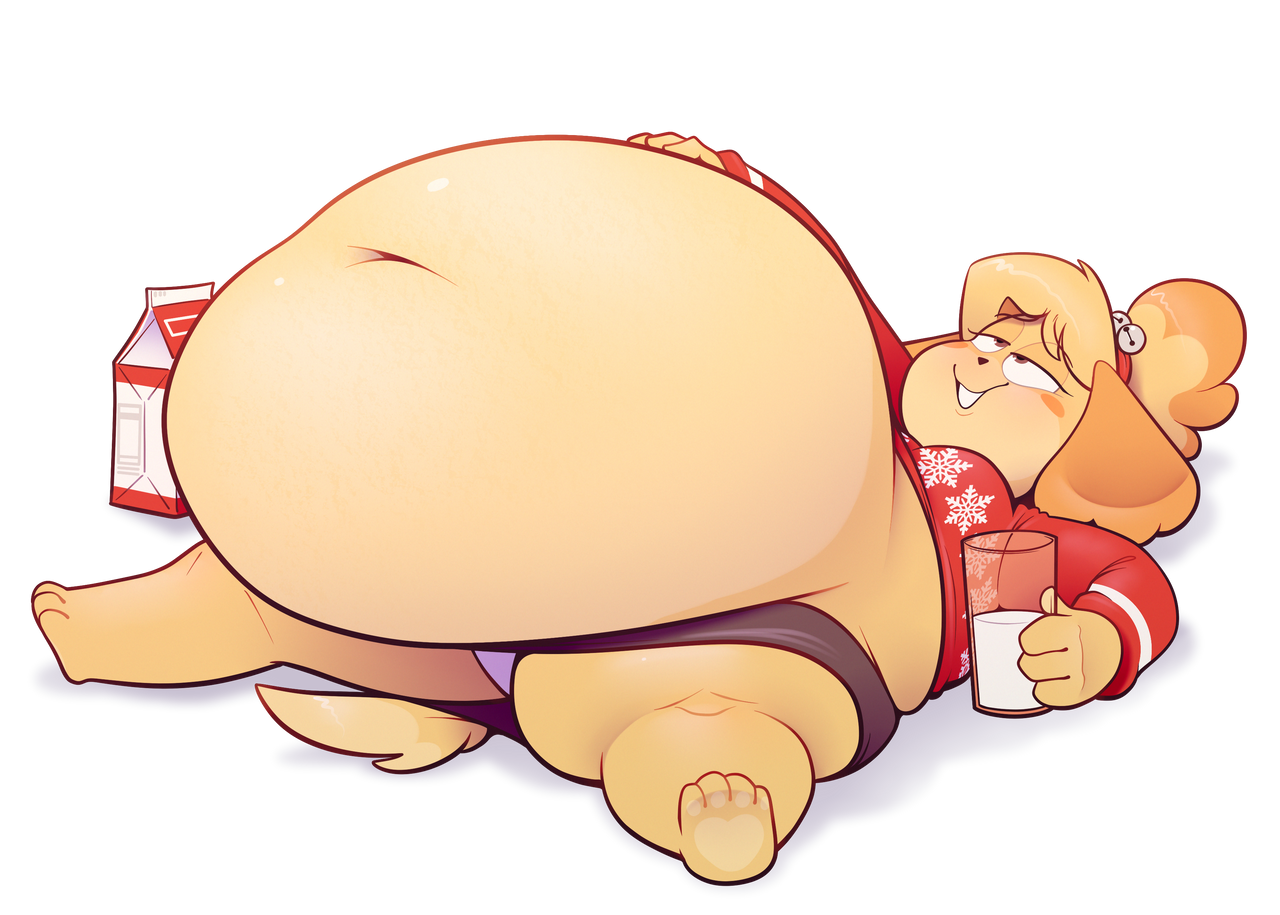 Isabelle eggnog belly