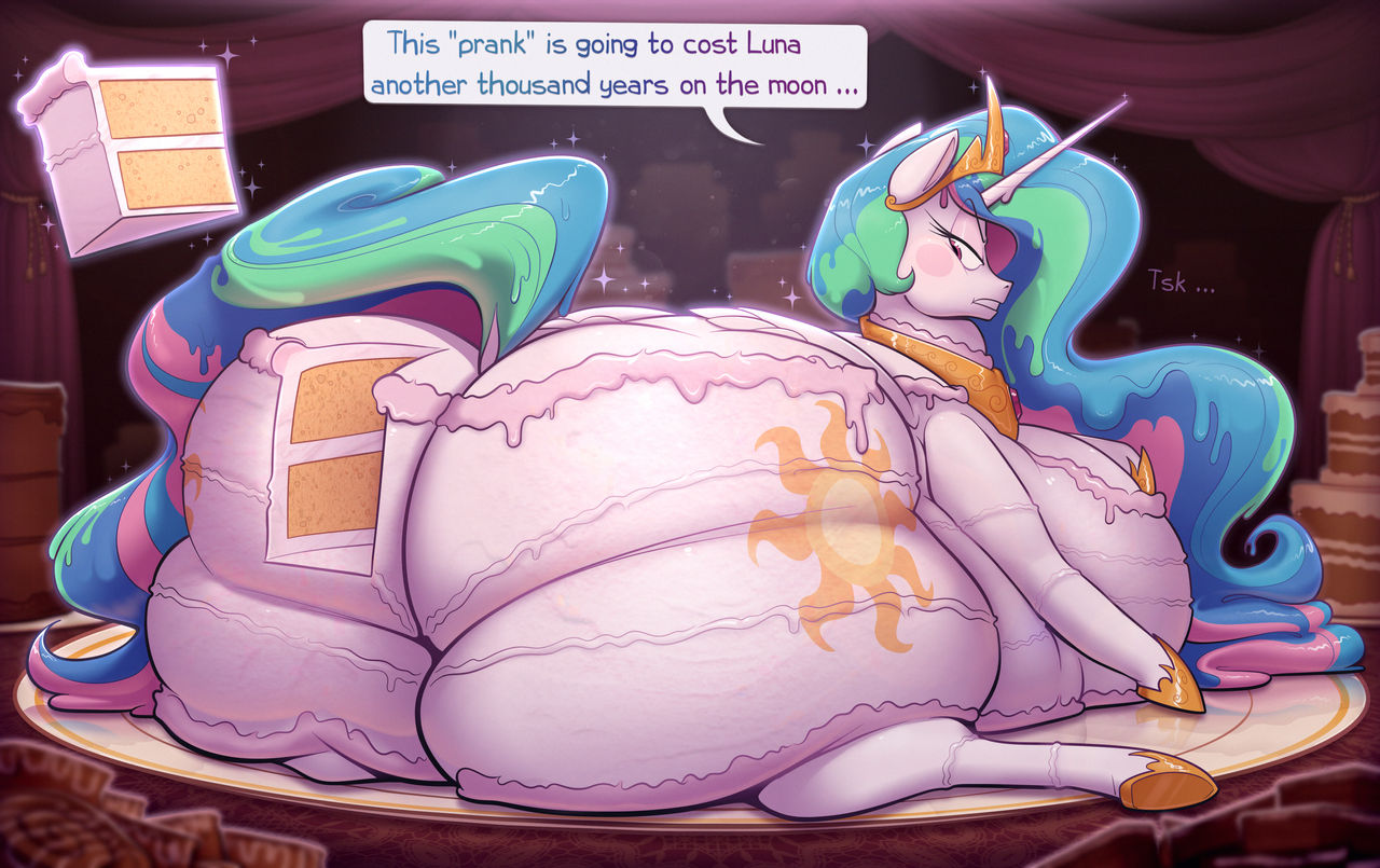 Princess Celestia birthday cake