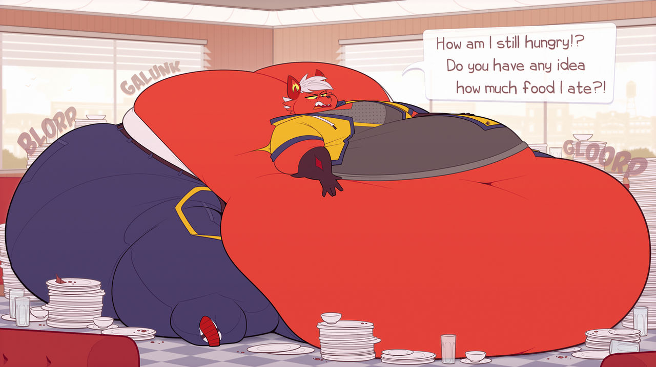Very very fat fox