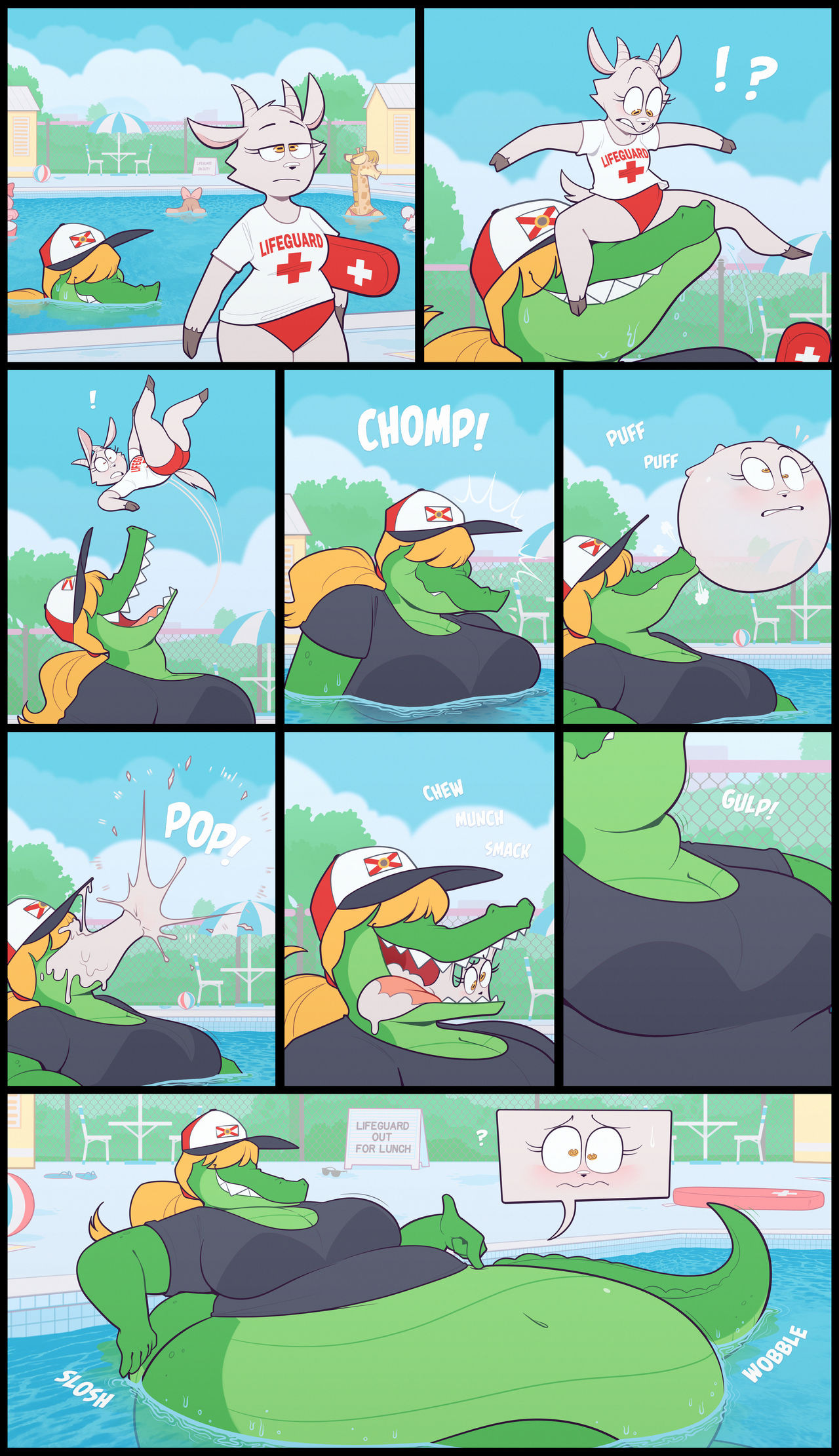 Lifeguard for lunch