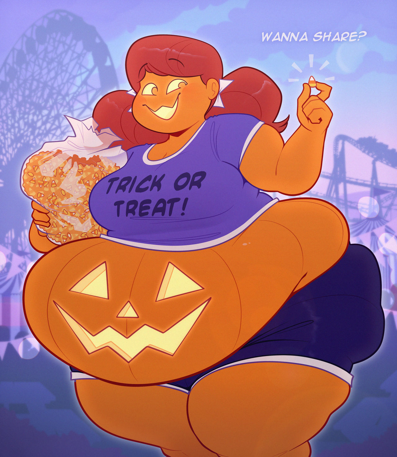 August's carnival candy corn