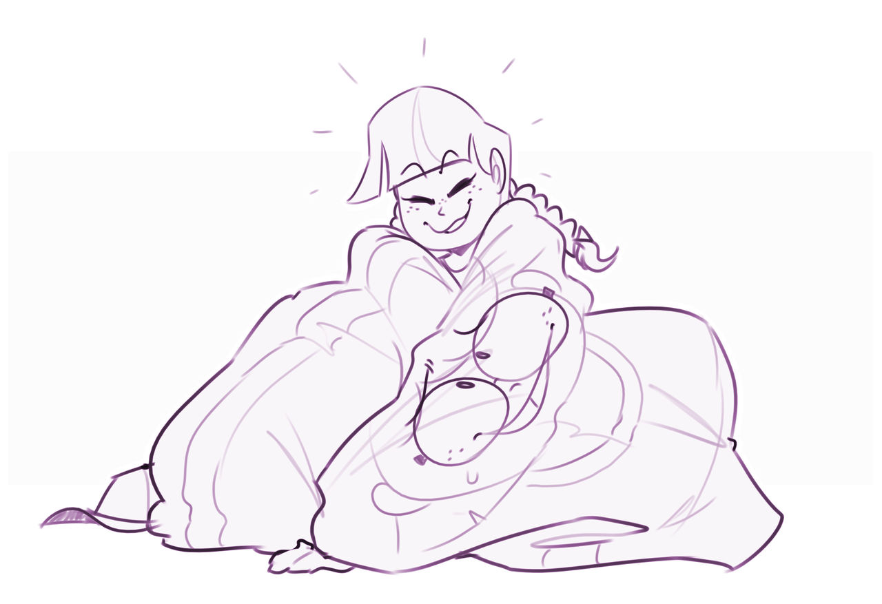 November 2021 Sunny and her Messy blanket