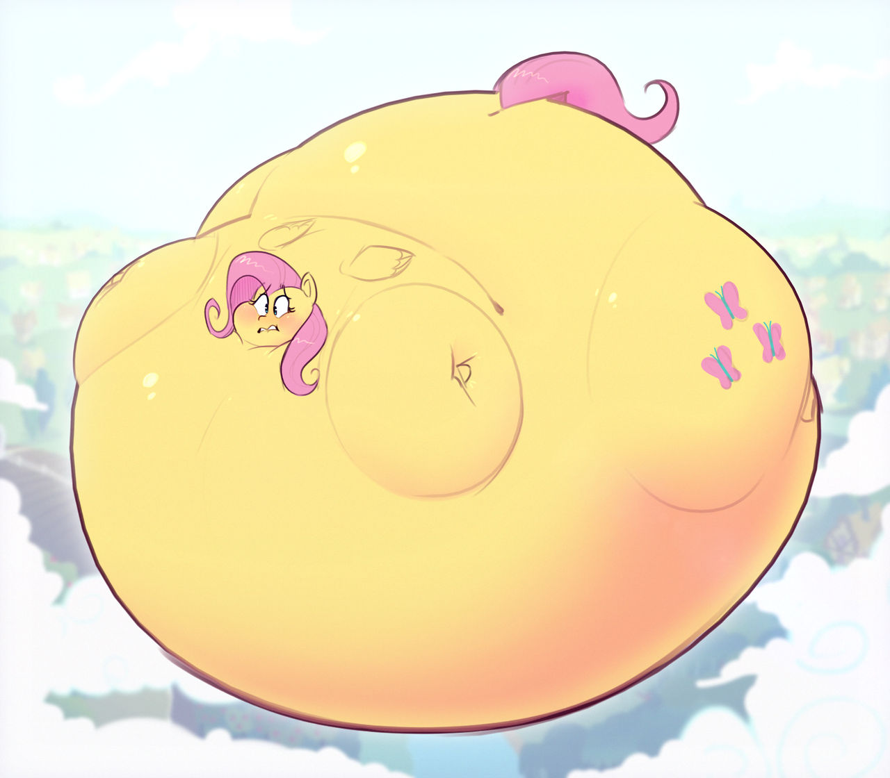 November 2021 Fluttershy the blimp