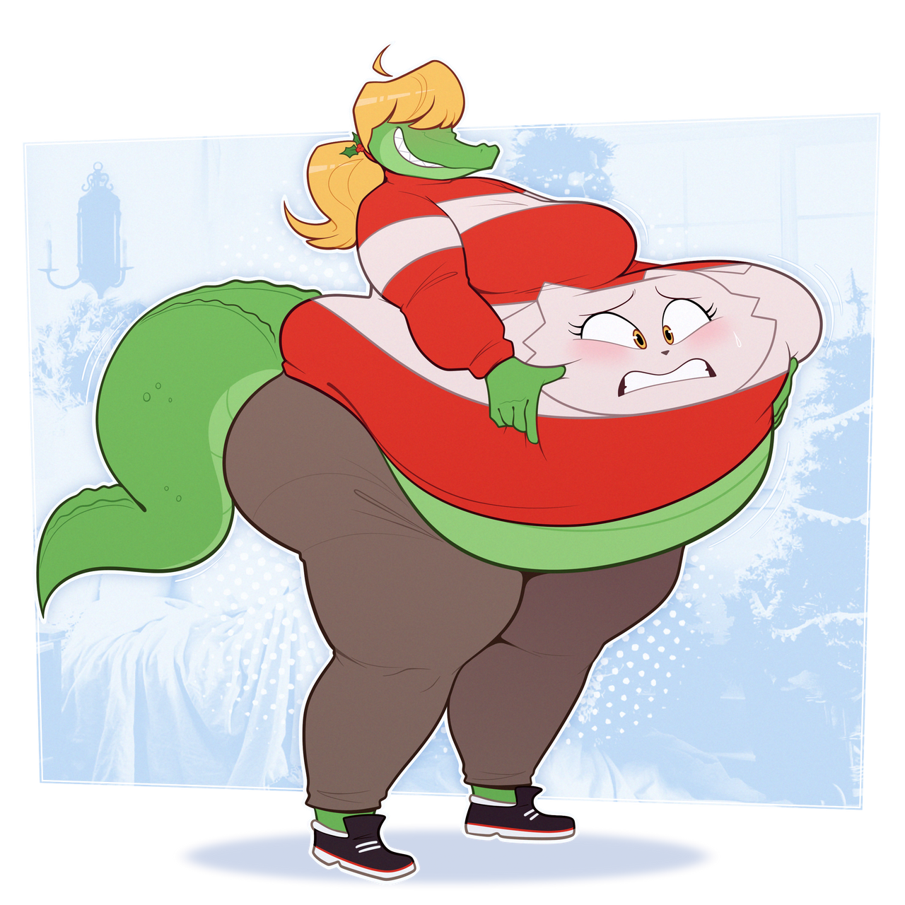 Gerry's snug goat sweater