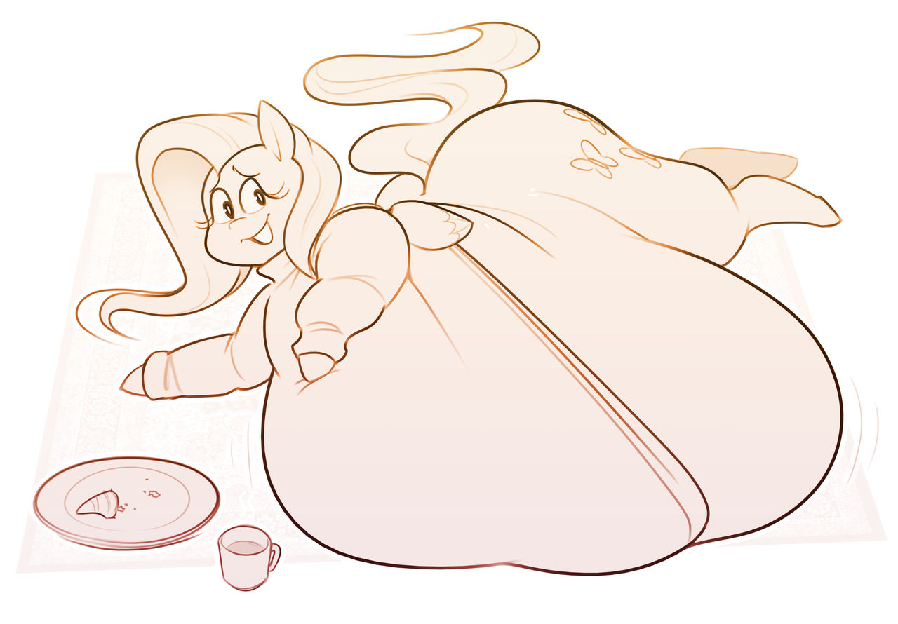 Sep 2022 Fluttershy fall belly