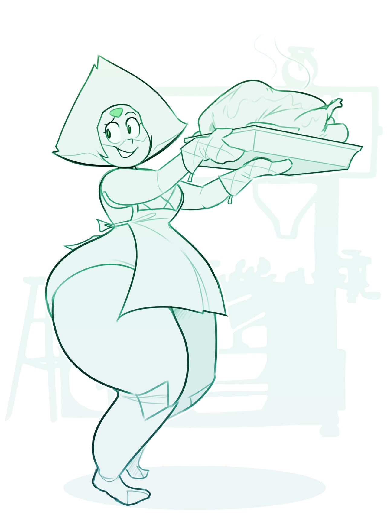 Peridot Thanksgiving turkey