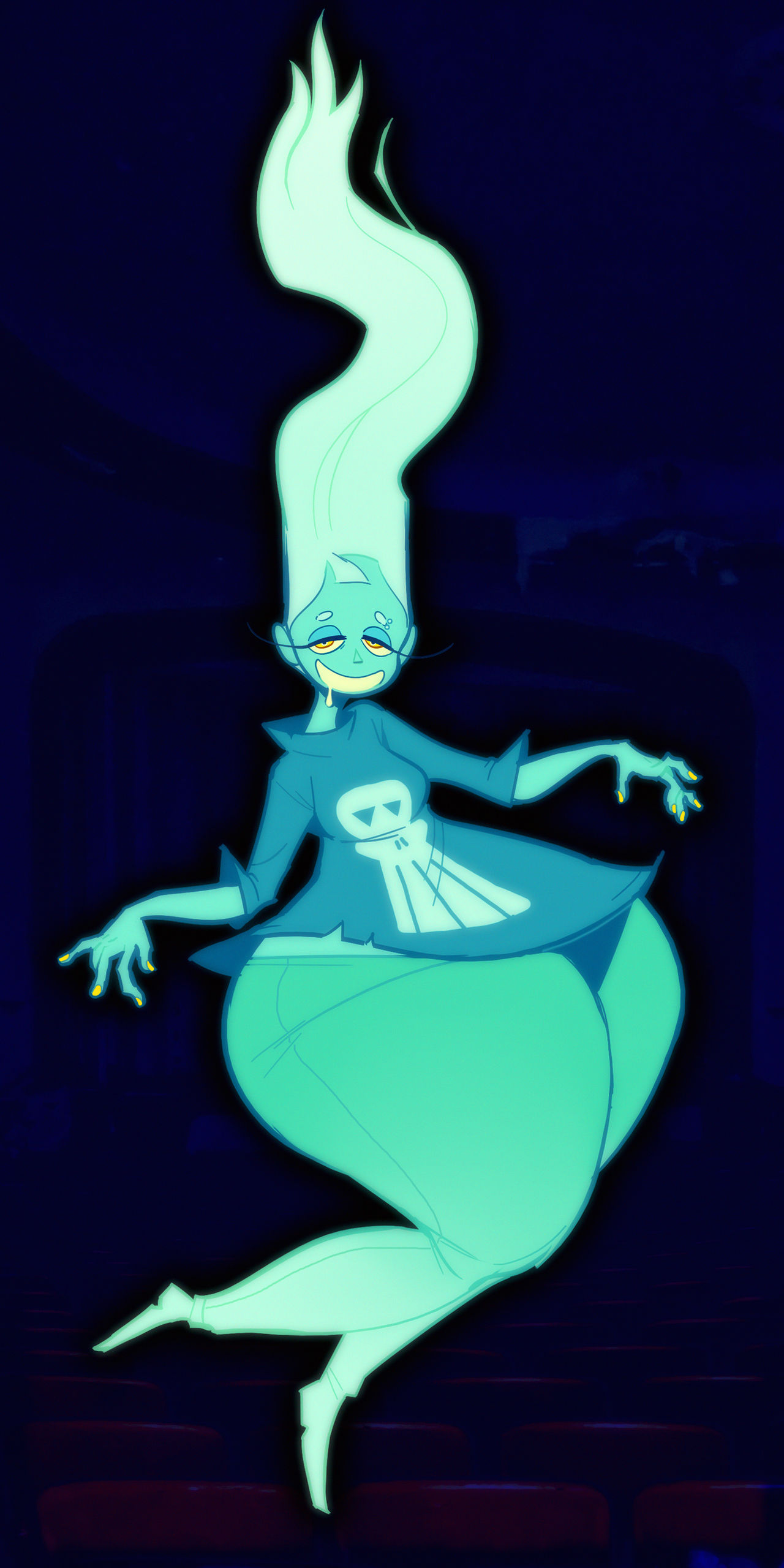 The ghost of Katherine Keaton