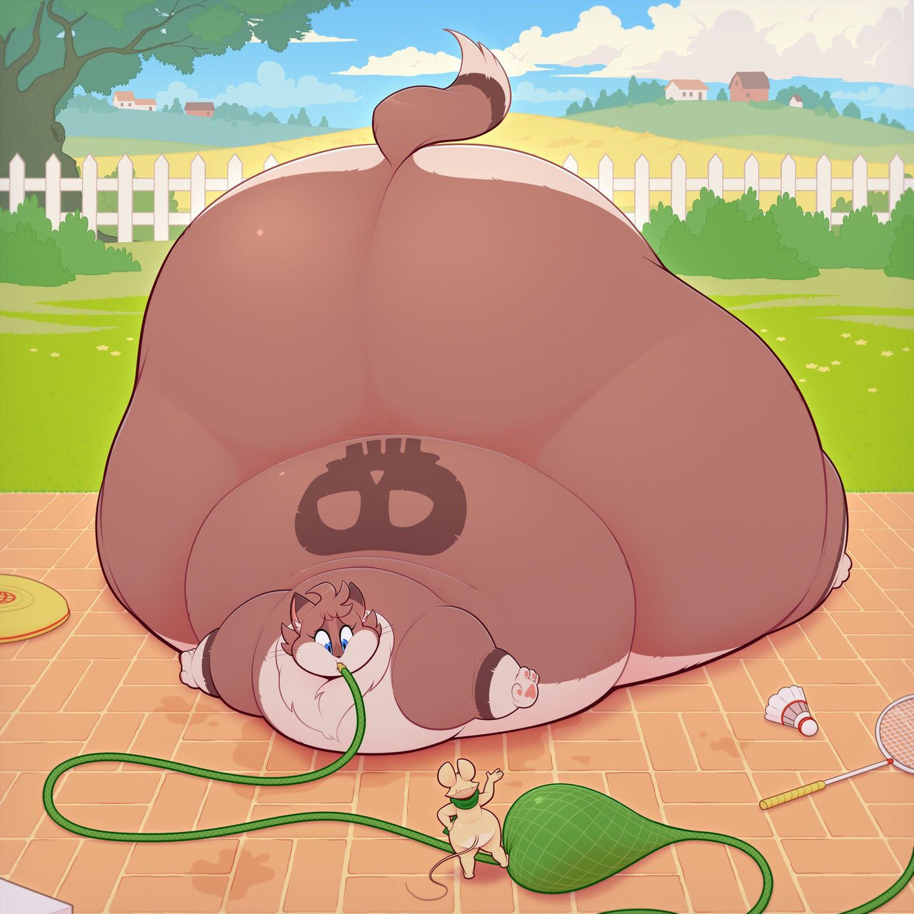 Ambrosia and the garden hose