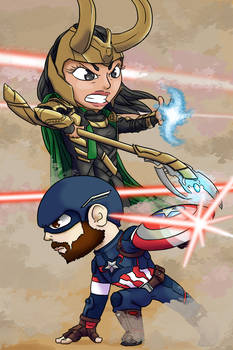Loki GF and Capt Me