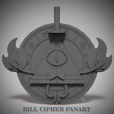 Bill Cipher fanart emblem