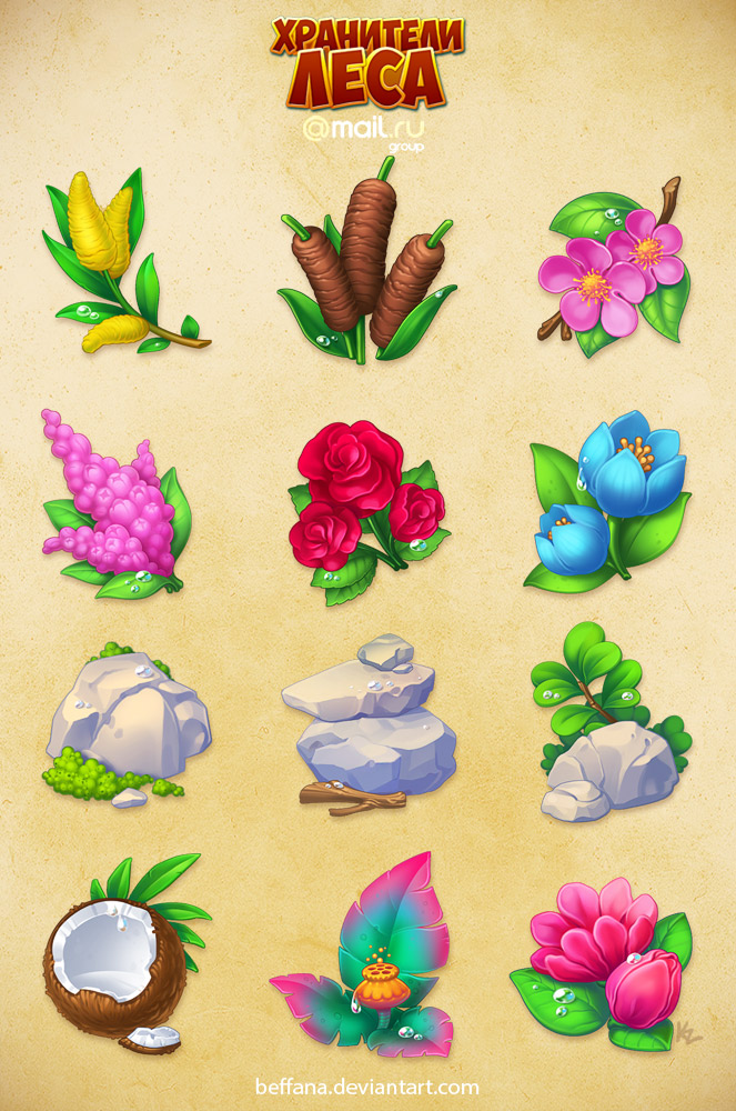 Forestkeepers icons pack 2