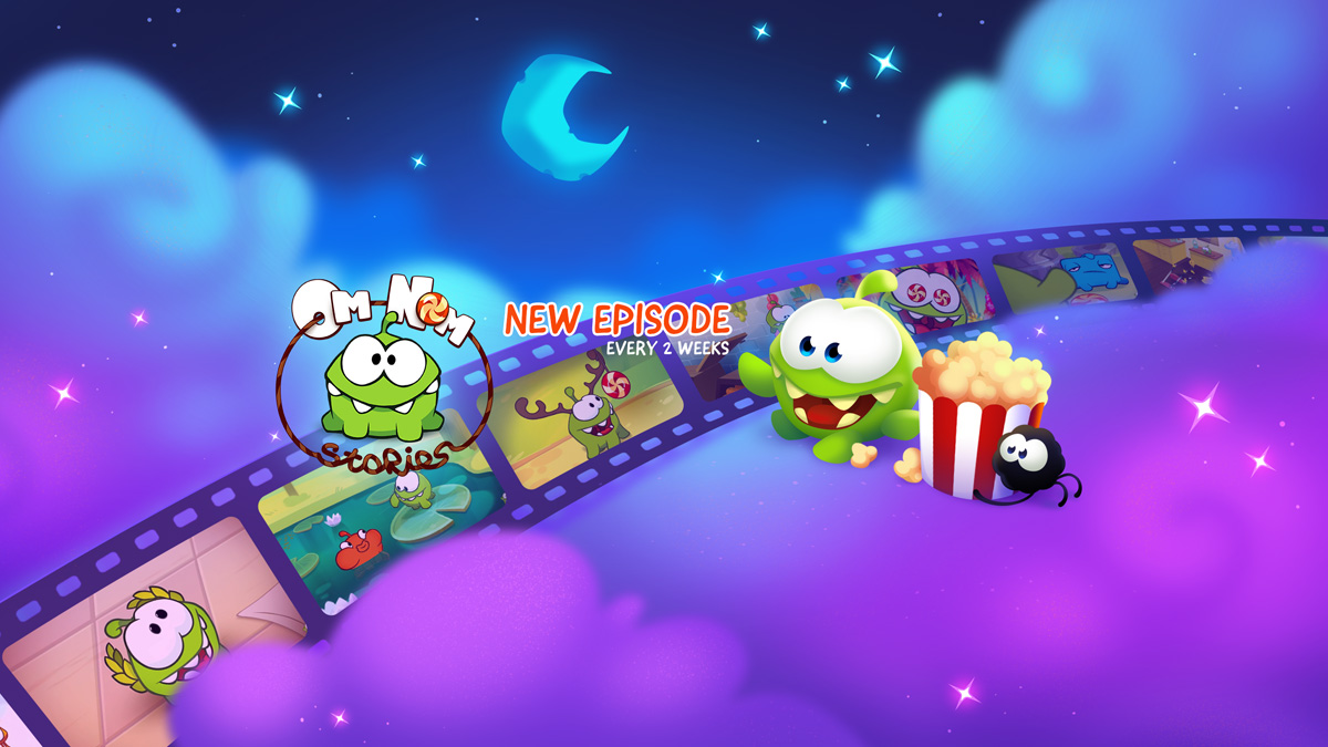 Cut the Rope and Om Nom Stories Youtube cover