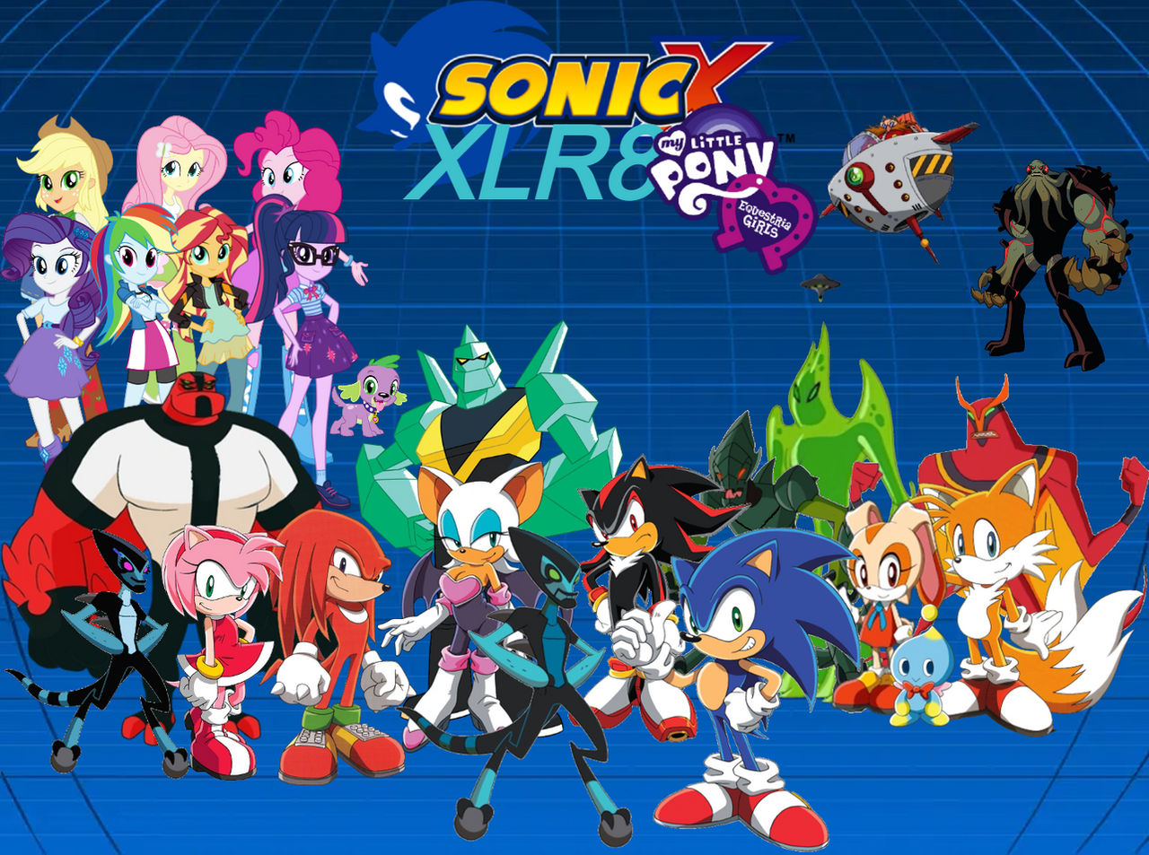 Devof Sonic X XLR8 Poster by Dewbie109 on DeviantArt