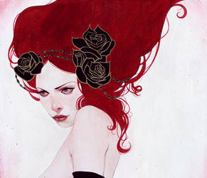 Red Hair Woman