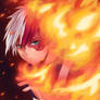 Boku No Hero Academia Todoroki Fire ver.