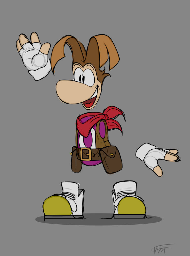 Rayman (my ver.) by THATSAMistake on DeviantArt