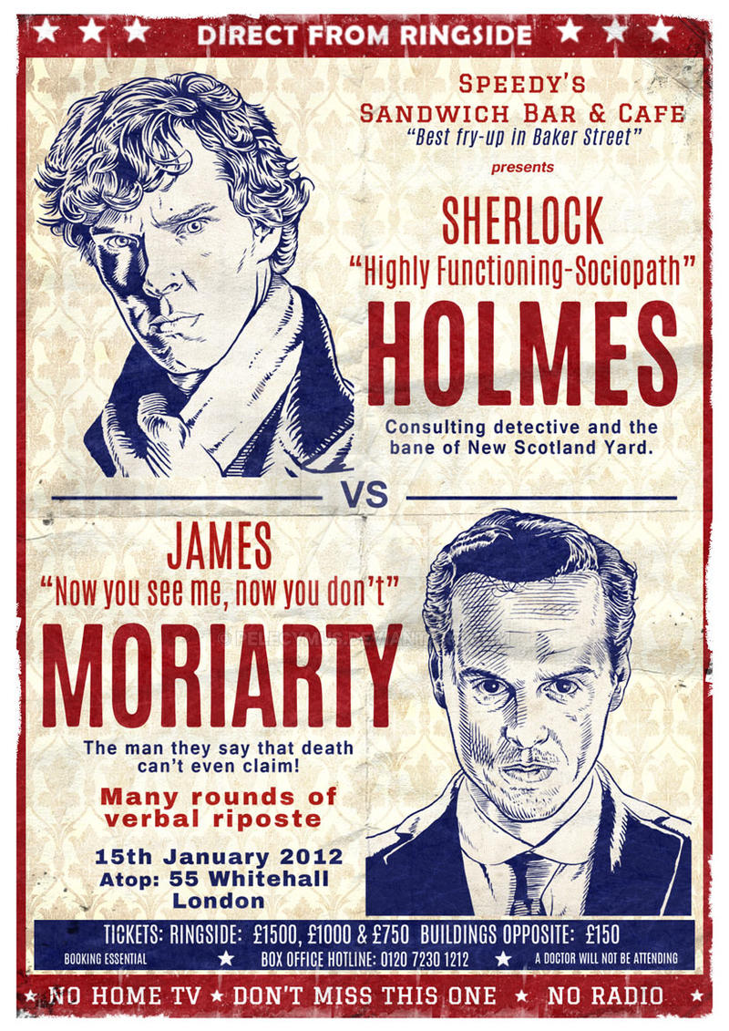 Sherlock vs Moriarty