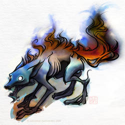 Darkfire coyote