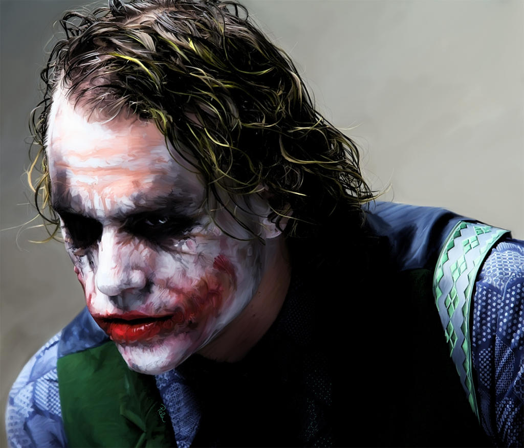 The Joker-Heath Ledger