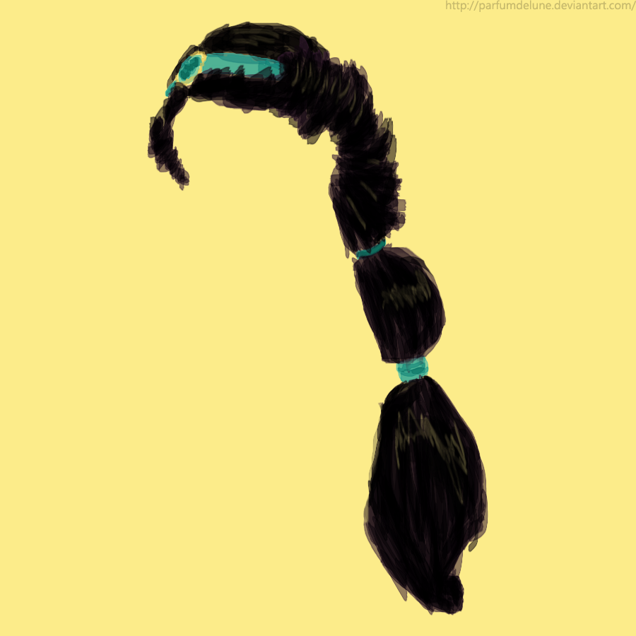 DISNEY HAIRSTYLE -JASMINE