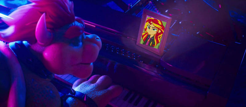 'Movie' Bowser sings 'Evil' Sunset Shimmer song