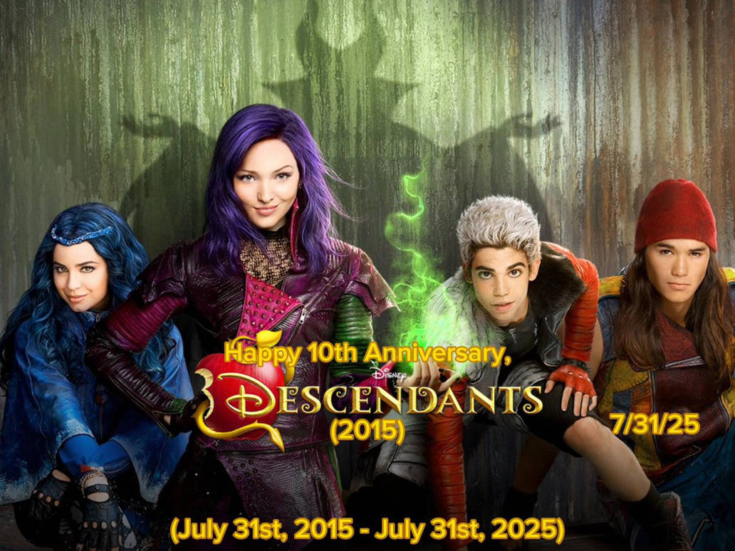 Descendants Fall 10 Years of Descendants (2015) by lookthroughmyeyes22 on DeviantArt