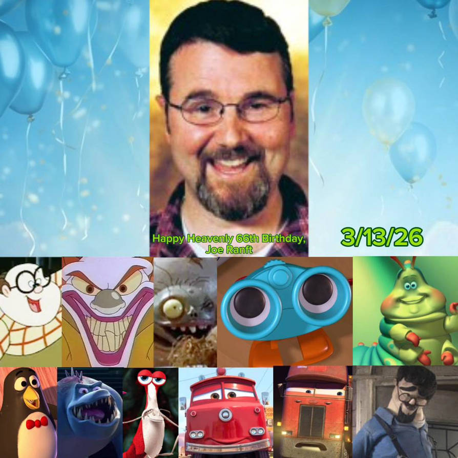 Joe Ranft Toaster Happy Heavenly 66th Birthday to Joe Ranft by lookthroughmyeyes22 on ...