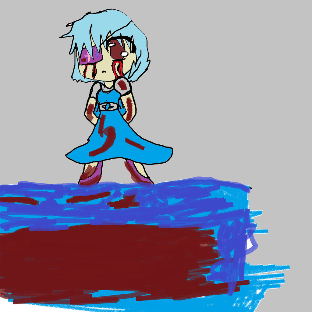 It's a random sad chibi by Cheesecake2001 on DeviantArt