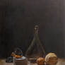 still life with a claw