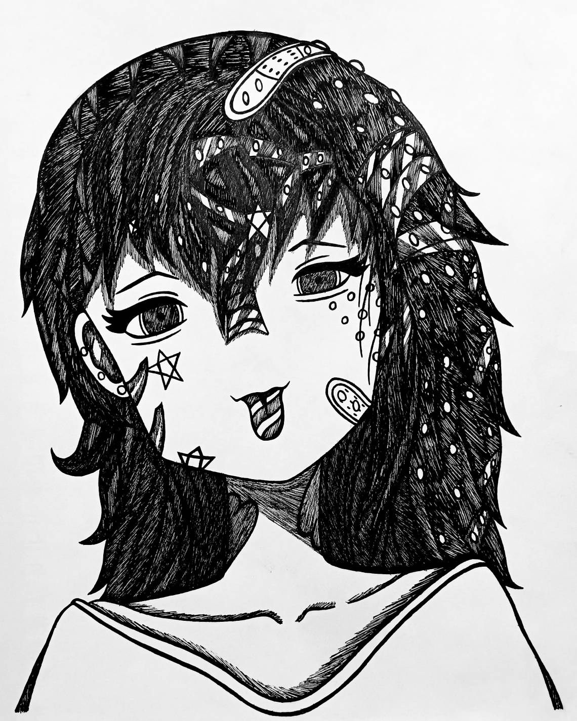 Manga PFP - Aesthetic Black and White Anime PFP for TikTok, Discord