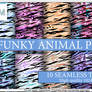 Funky Animal Print Seamless Textures
