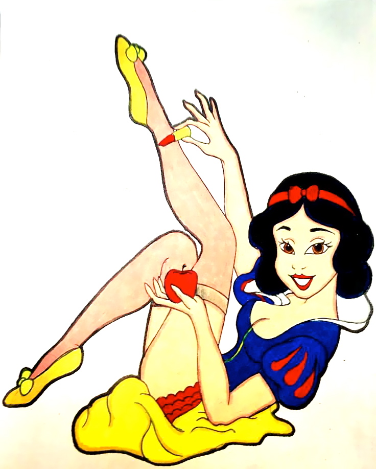 Snow White Pinup - Color