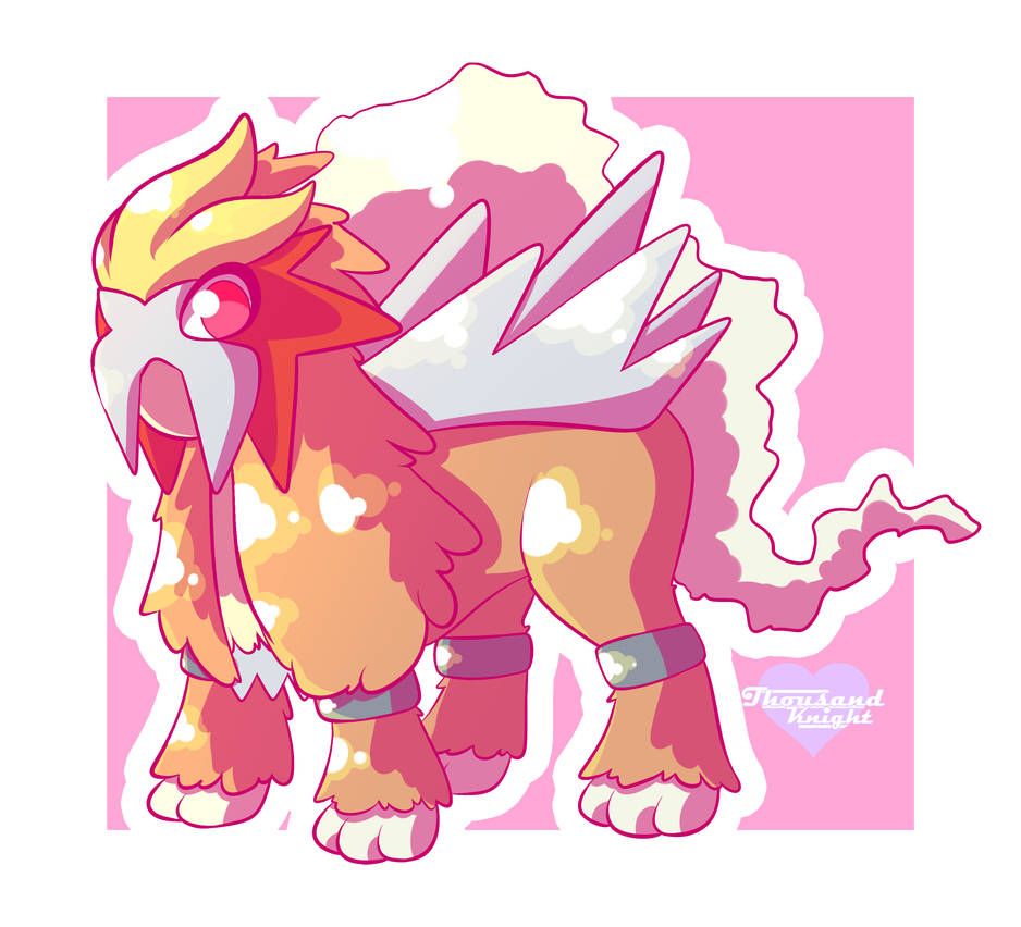 Entei by ThousandKnight on DeviantArt