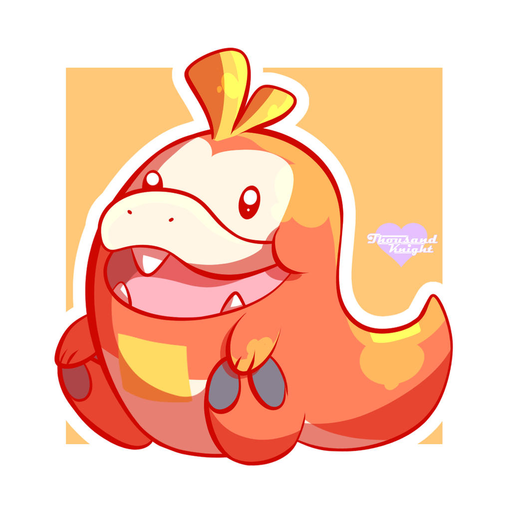 Fuecoco by ThousandKnight on DeviantArt